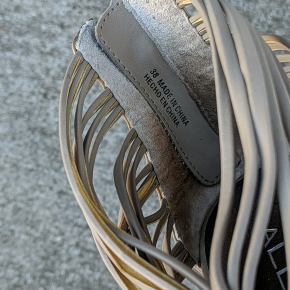 EUC Aldo Caged Heels, Beige, 38/8 - Picture 7 of 10